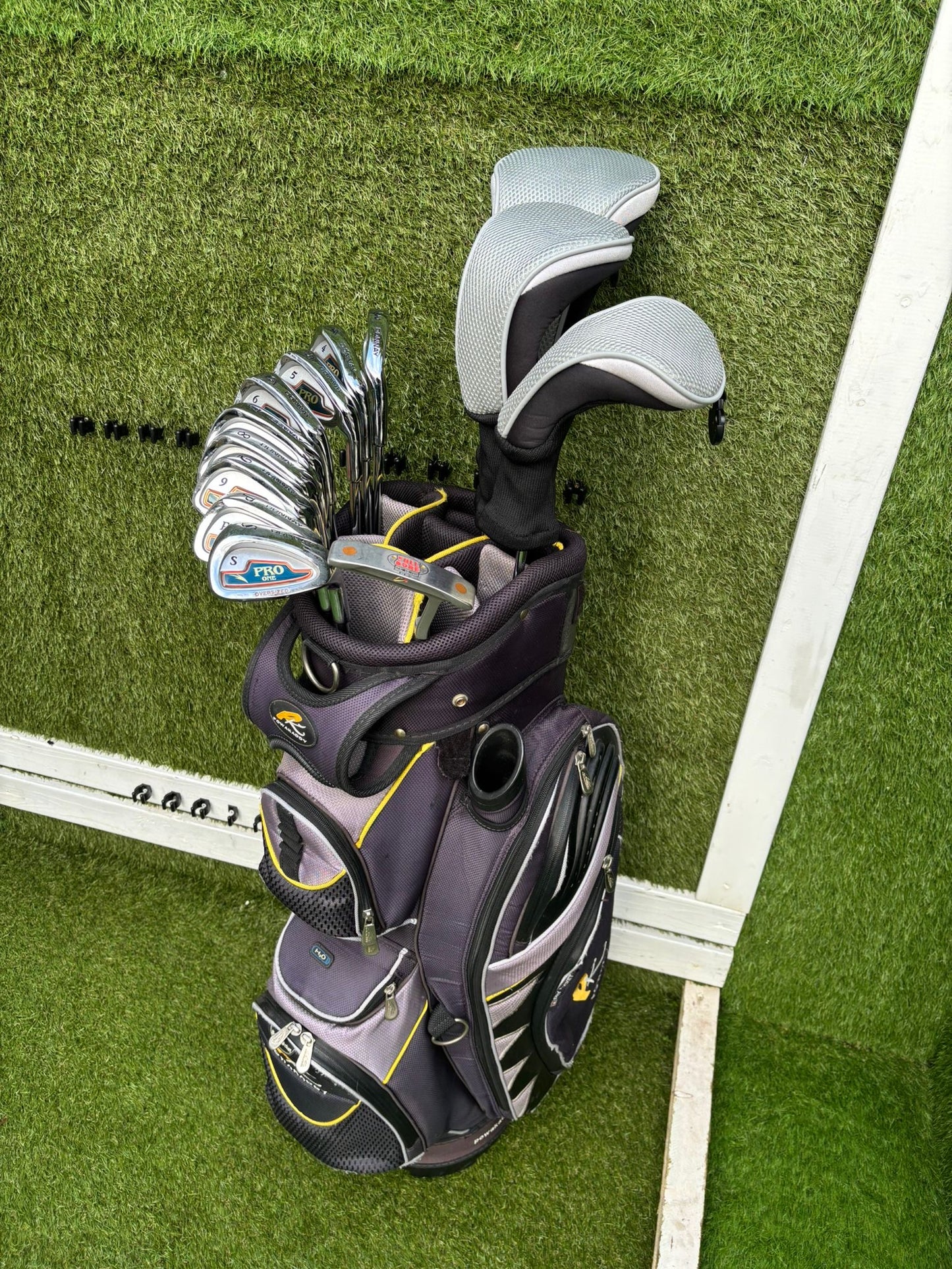 Donnay Pro One Full Golf Set + PowaKaddy Cart Bag (13 Clubs) – Fantastic Like New Condition Just £194.00 Delivered