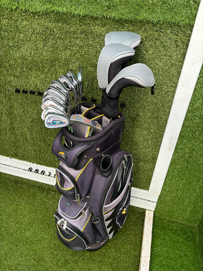 Donnay Pro One Full Golf Set + PowaKaddy Cart Bag (13 Clubs) – Fantastic Like New Condition Just £194.00 Delivered