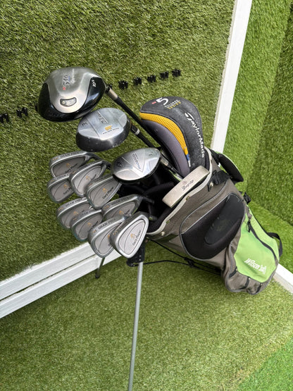 Gary Player Gran-Prix Complete Golf Set – TaylorMade R540 Driver & Wilson Staff Stand Bag
