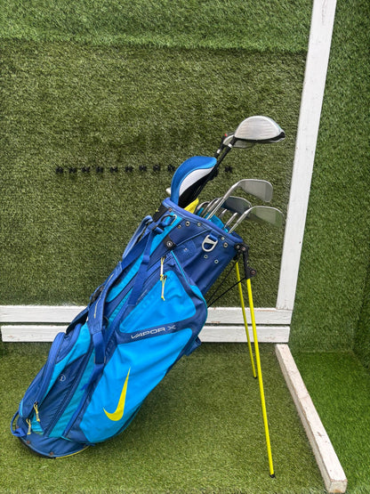 PING Eye2 Red Dot Irons, PING Zing 1 Iron, Wilson Driver, MaxFli 3 Wood & Nike Vapor X Stand Bag