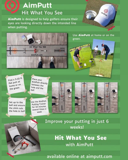 Aimputt Putting Training Aid . Low Stock levels