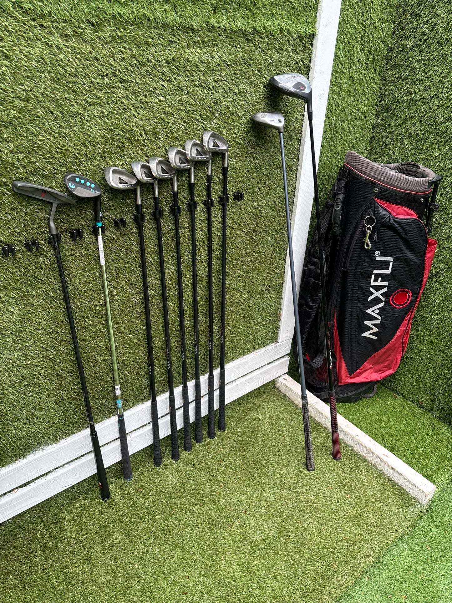 Lynx Oversize Irons + Callaway Big Bertha Heavenwood + Maxfli Stand Bag Full Set