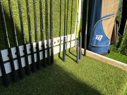 Tristar II 3–SW Irons + RAM FX Driver + Wilson Staff Cleek + Masters Stand Bag – 13 Clubs