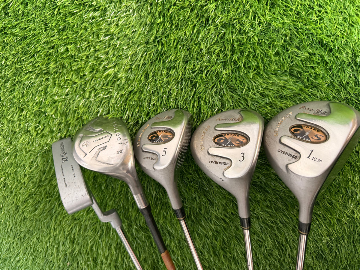 Men’s Right-Handed John Letters Golf Set – Ideal for Beginners