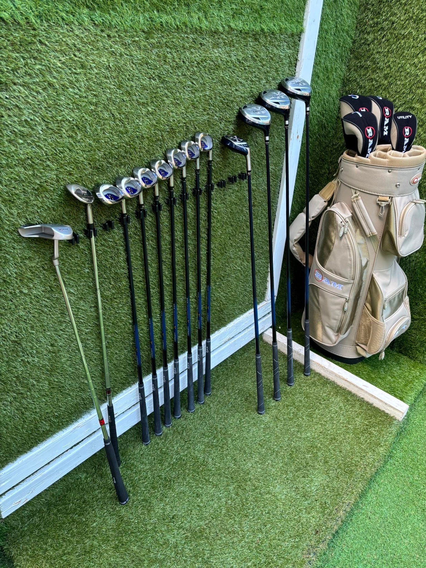 Unisex RAM Concept X Complete Golf Package – Ideal for Golfers 5’1”–5’7”