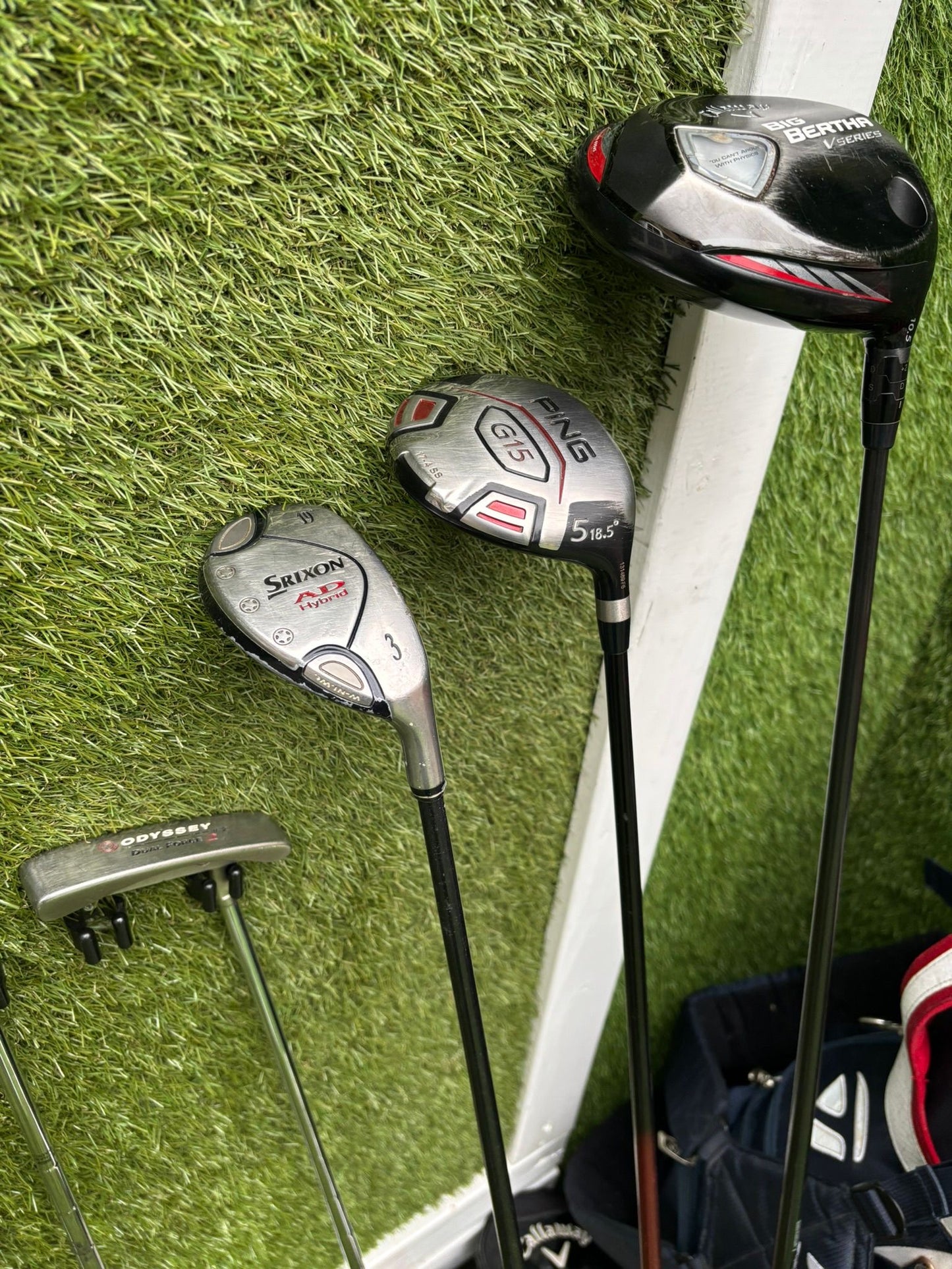 Mizuno MP-60 Forged Full Set + Callaway, Ping, Srixon & Odyssey Taylormade Bag £474.00