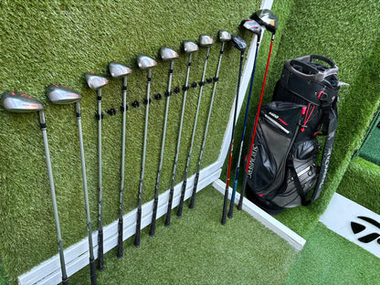 Slazenger Big Eze Complete Golf Package – Wilson 5 Wood, Hybrid, Dunlop Putter & Stromberg H2O Proof Waterproof Bag