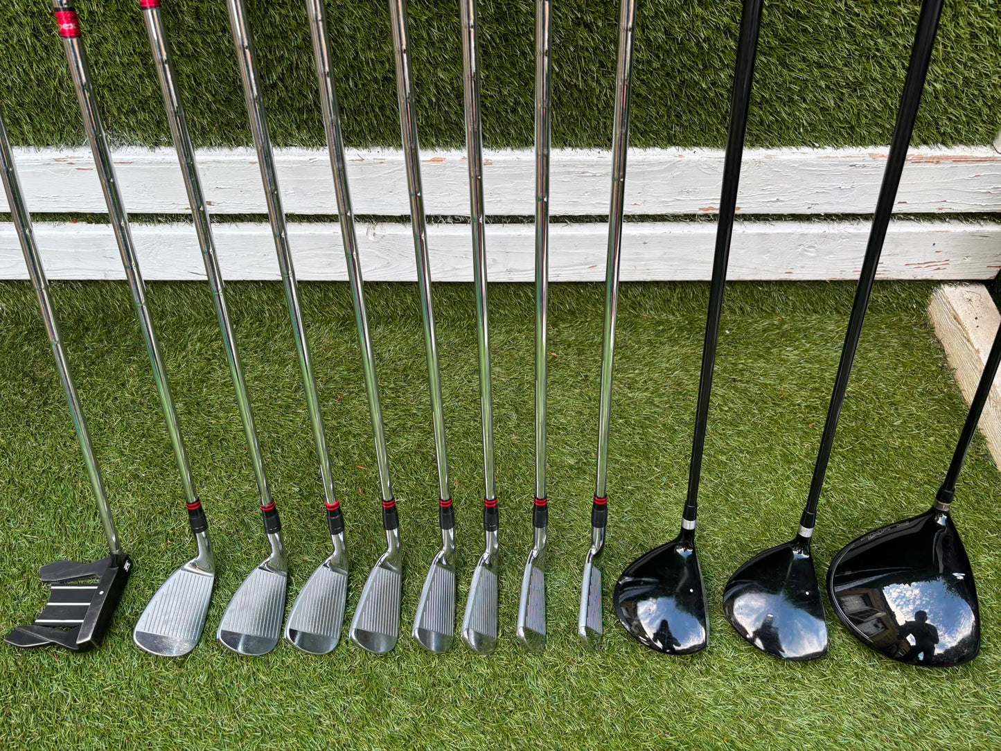 Ben Hogan Apex Edge Pro Forged Golf Set | Cobra FLY-XL Driver | Rife RG7 Putter | PING Traverse Cart Bag