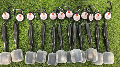 Personalised Golf Brush with retractable spike