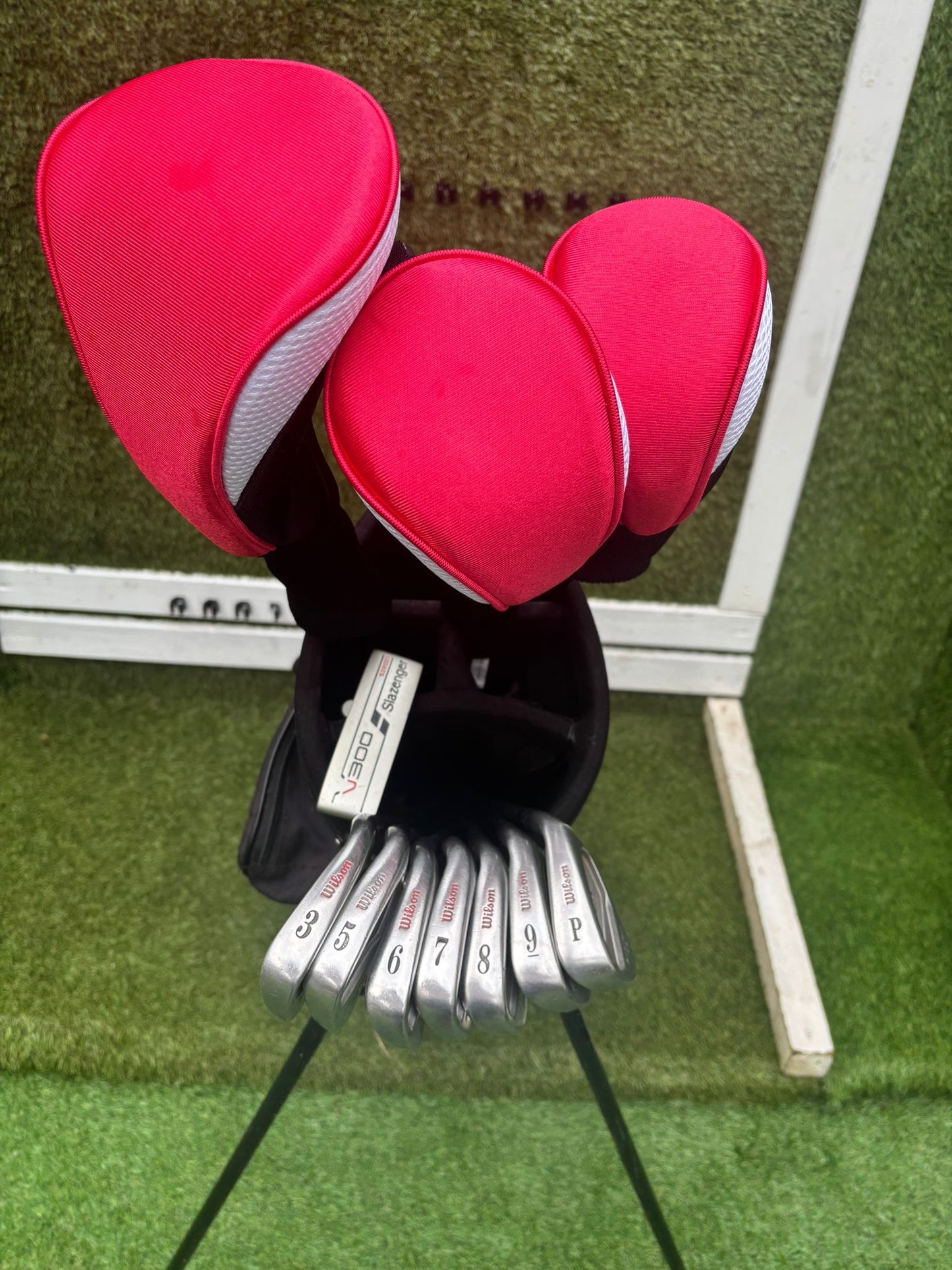 🔥 Wilson Ultra Irons + Vantage Vision Woods + Slazenger Putter