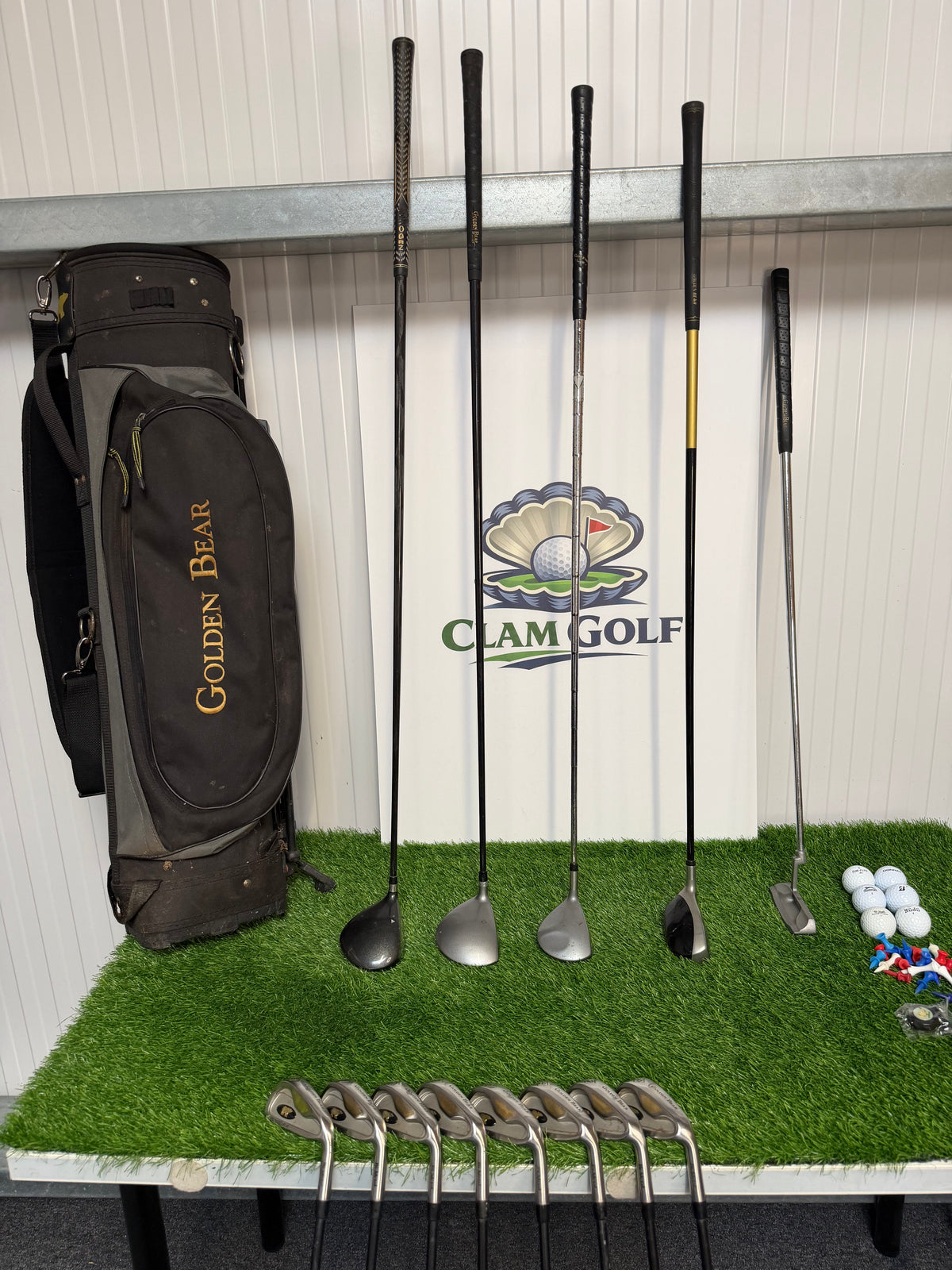 Men’s Right-Handed Golden Bear Golf Set – Ideal for Beginners