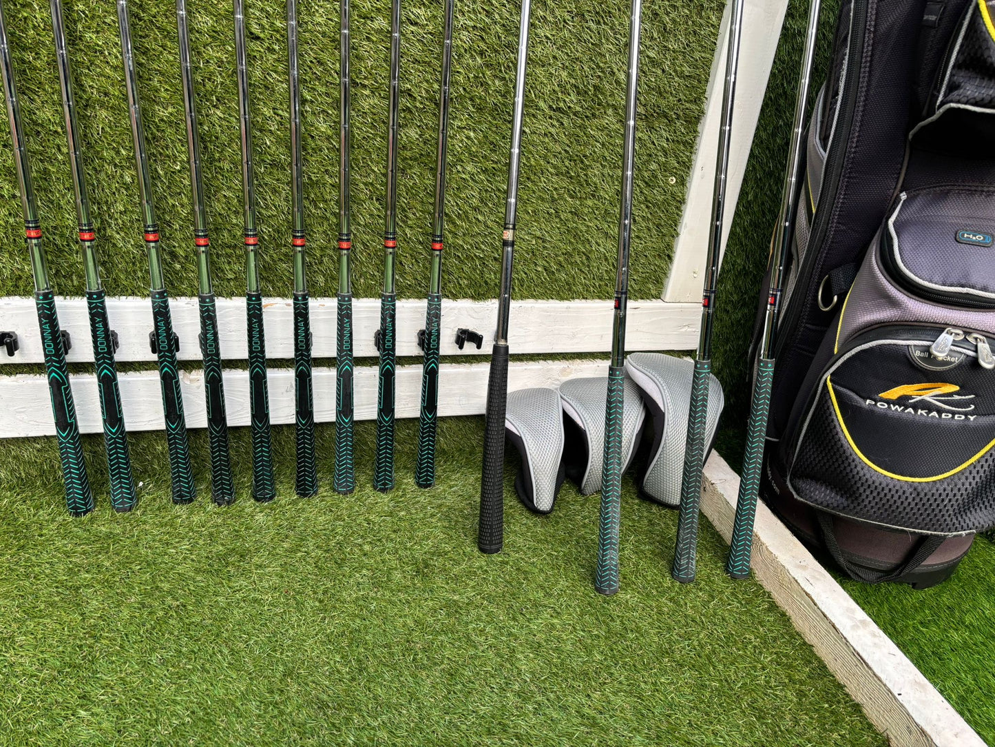 Donnay Pro One Full Golf Set + PowaKaddy Cart Bag (13 Clubs) – Fantastic Like New Condition Just £194.00 Delivered