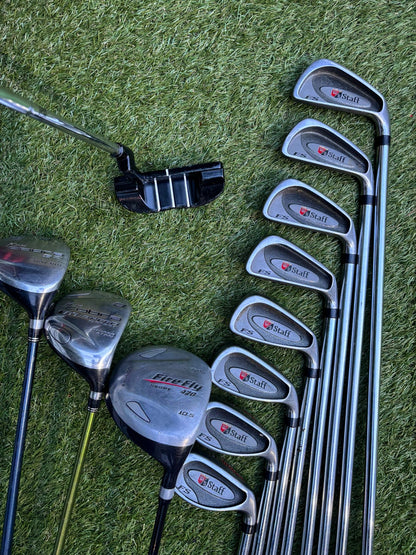 Wilson Staff FS Irons + Cobra Woods + Wilson Staff Cart Bag (12 Clubs) Just £194.00 Delivered