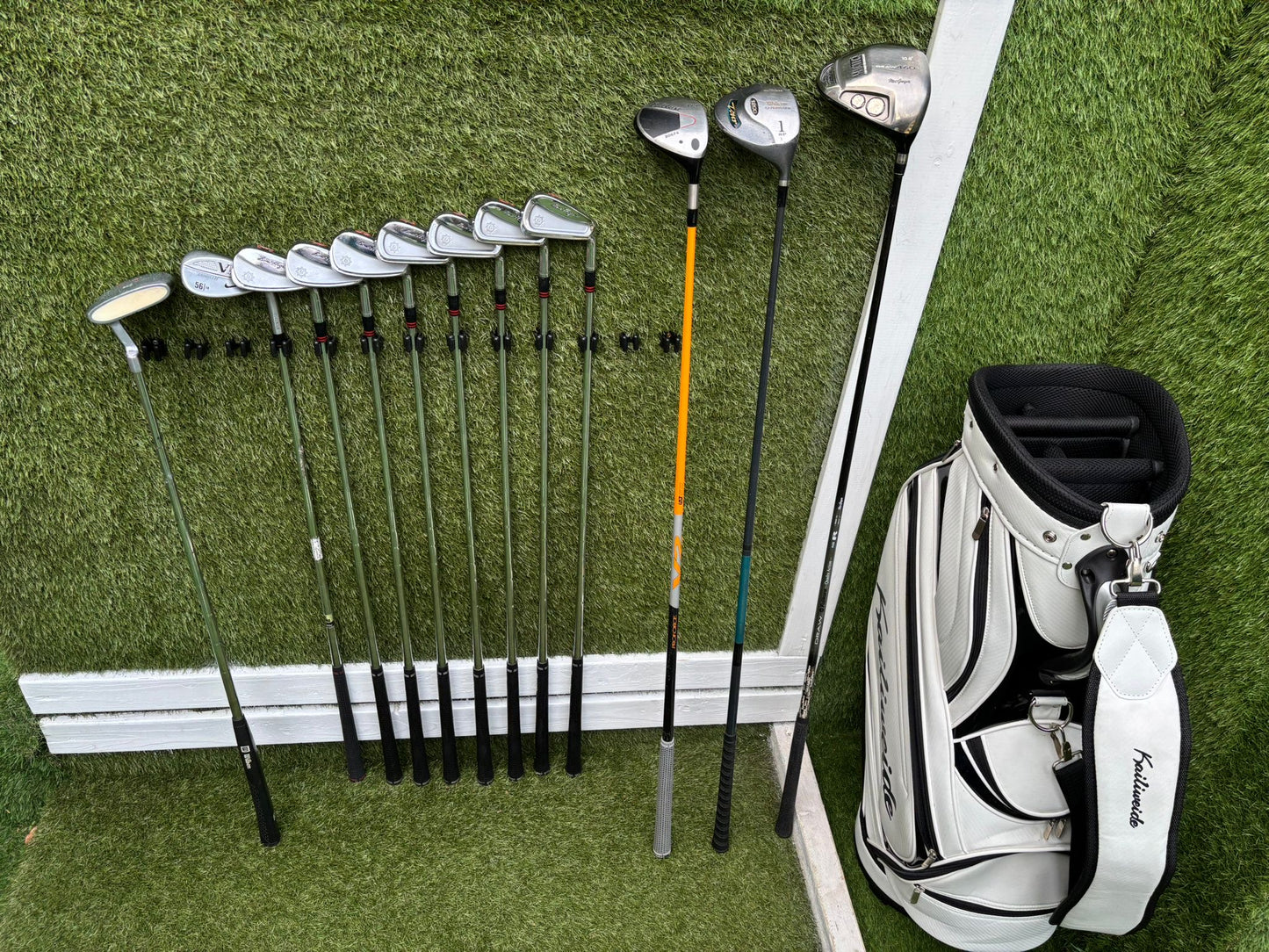 Ben Hogan Apex FTX Forged Irons (4–PW) + Titleist 3 Wood + Drivers + BRAND NEW Bag - Free P&P