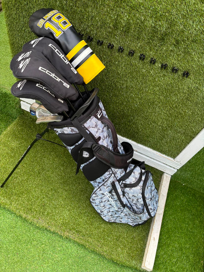 Cobra FLY-XL Complete Golf Set, Matching Woods, Hybrids, Irons & Cobra Ultralight Pro Stand Bag