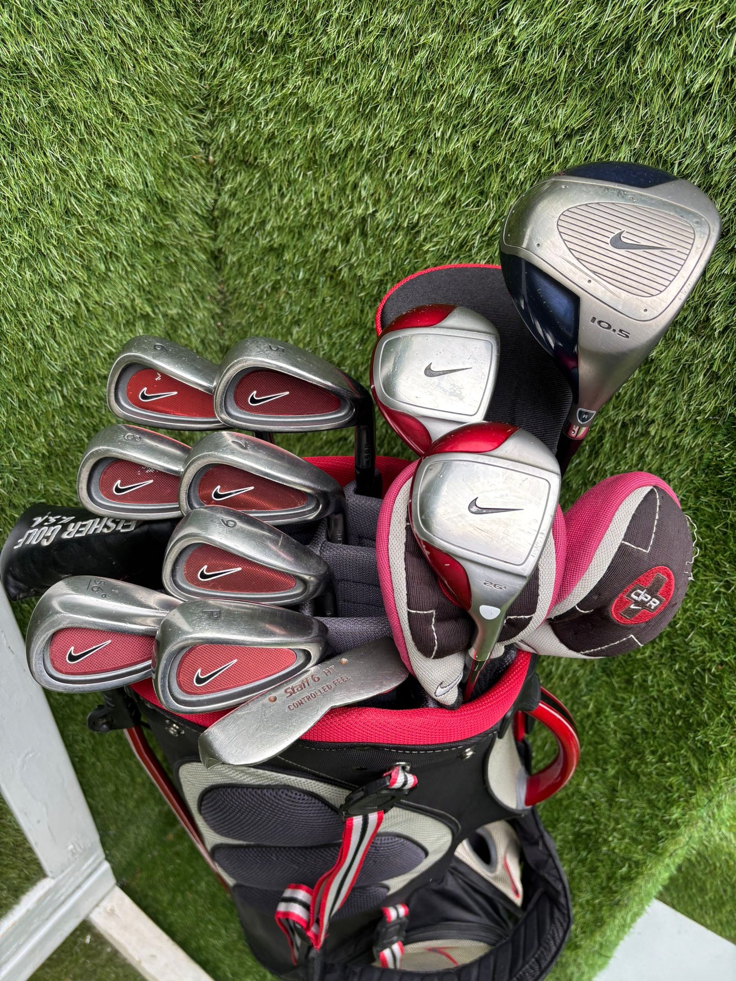 Nike CPR Full Matching Graphite Golf Set + Nike Stand Bag