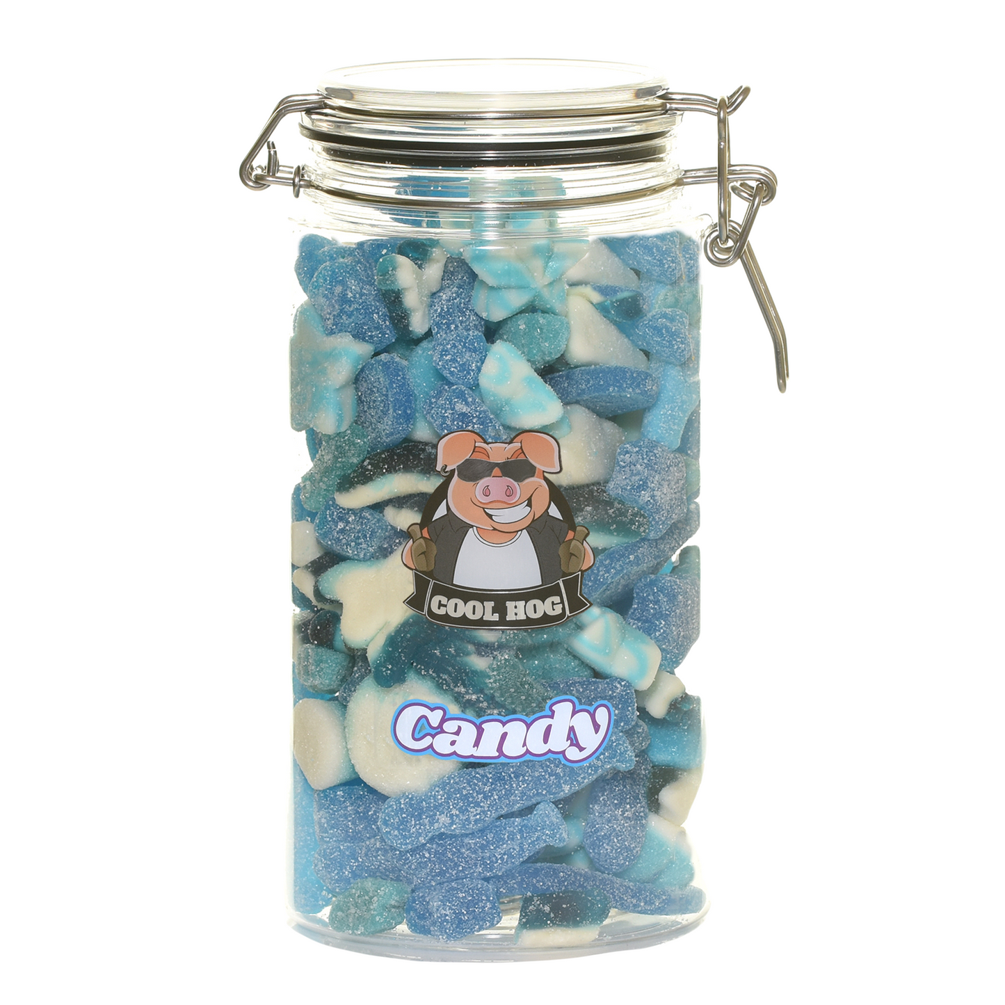 Sky's The Limit Blue Fizzy Mix Candy Gifting Jar