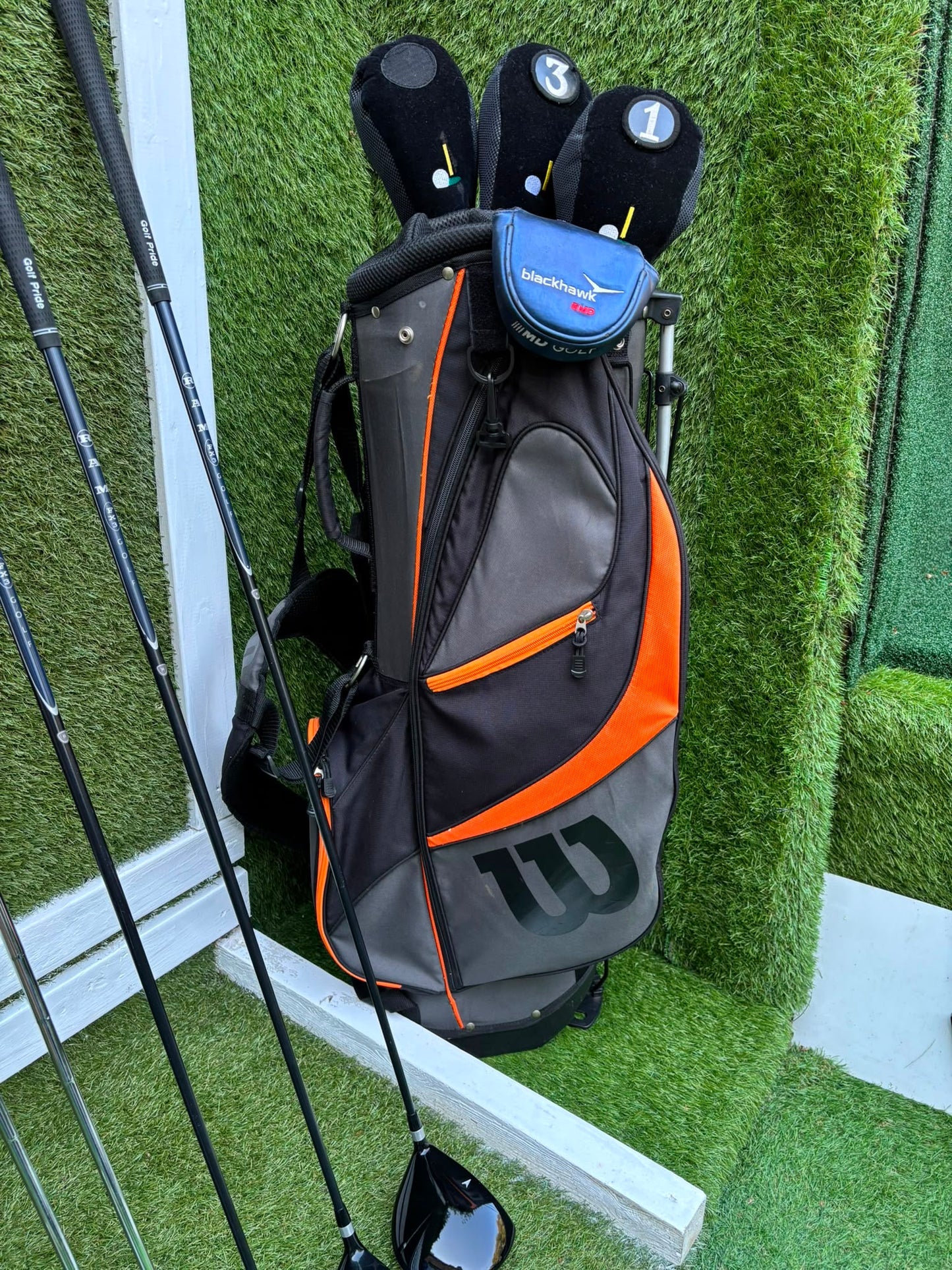 RAM FX3 Complete Golf Package  MD Players Putter & Wilson Stand Bag