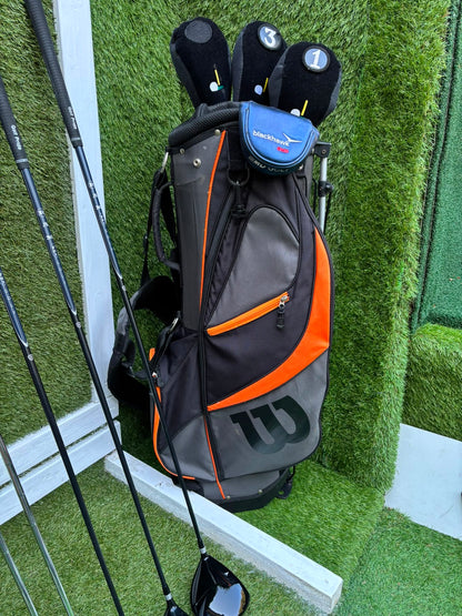 RAM FX3 Complete Golf Package  MD Players Putter & Wilson Stand Bag