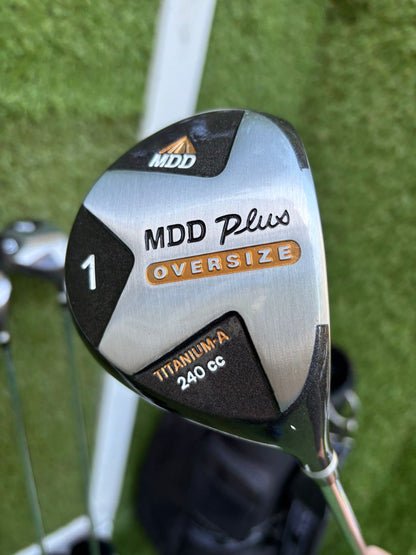 MDD Plus Full Golf Set 3–SW + Oversize Woods + New Proline Cart Bag
