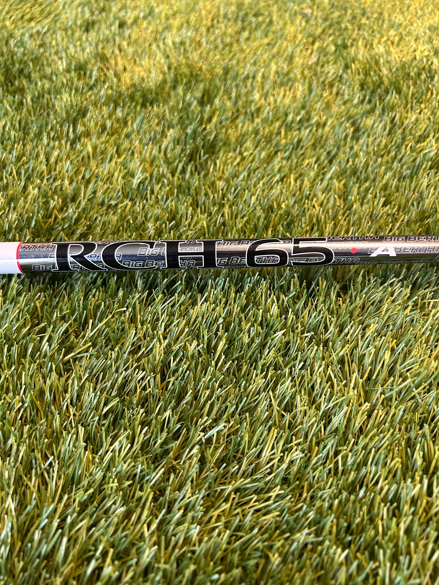 Callaway Big Bertha B21 Lob Wedge Rich 65 Graphite Senior Flex Golf Pride MidSize Grip - Right Handed
