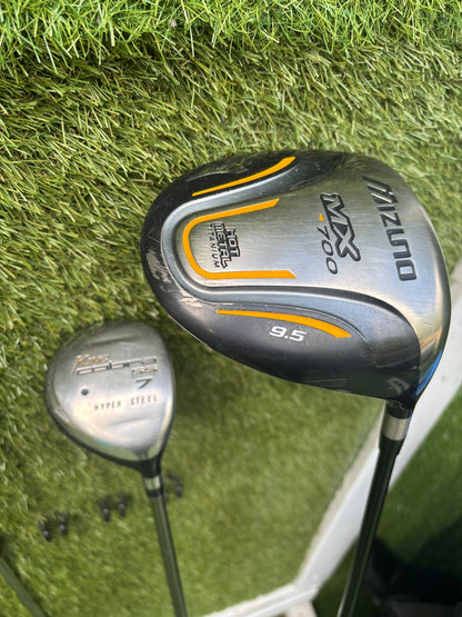 Wilson Staff Di11 Golf Set with Mizuno MX-700 Driver, Ping DSE Pengyo Putter & Cobra Stand Bag