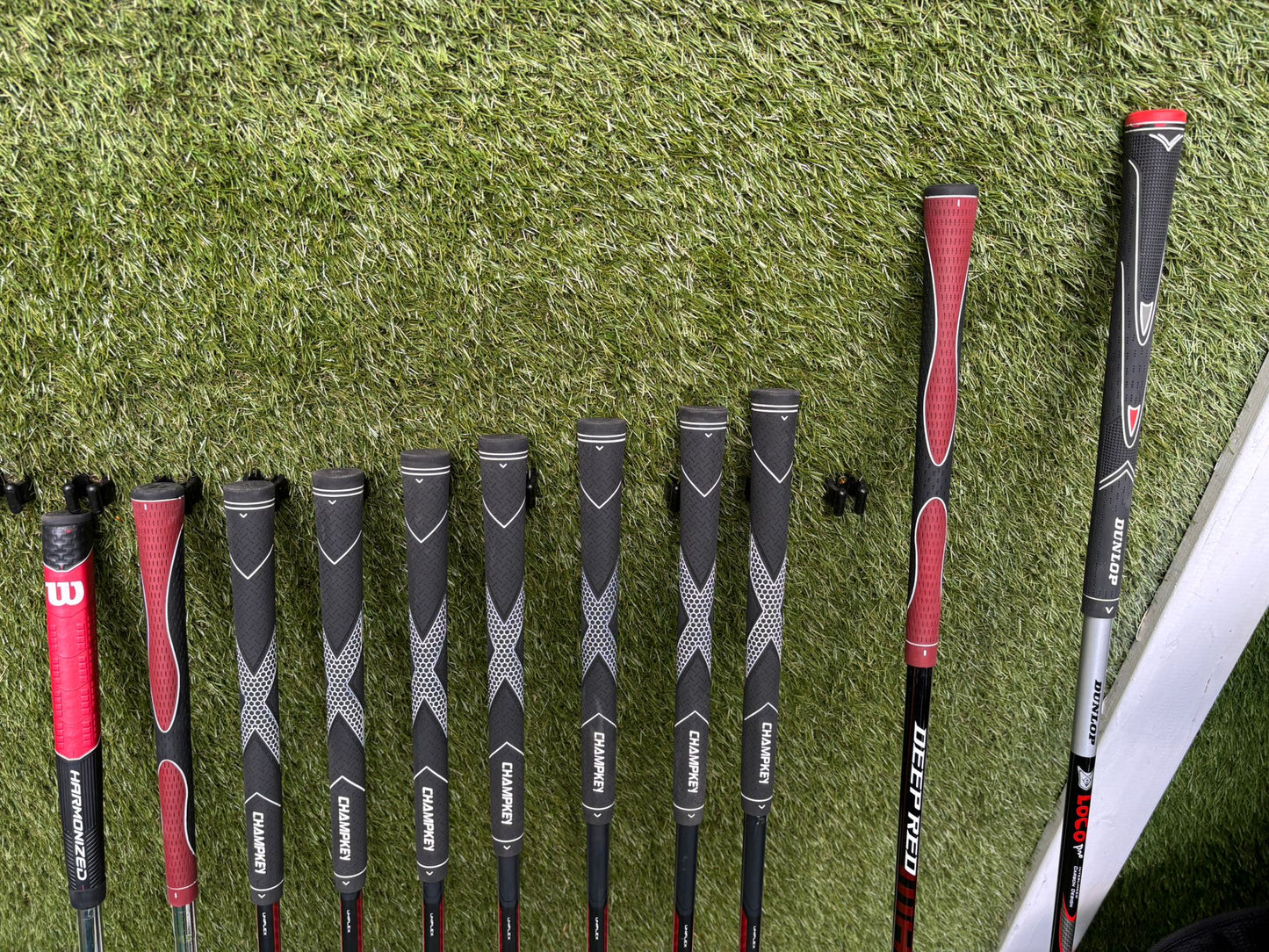 Wilson ProStaff HL Graphite Golf Set + Deep Red Woods & Wilson Deep Red Stand Bag