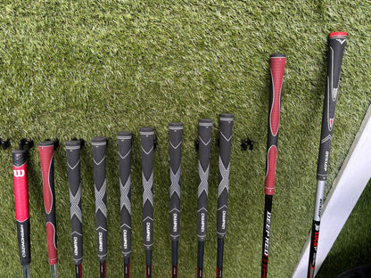 Wilson ProStaff HL Graphite Golf Set + Deep Red Woods & Wilson Deep Red Stand Bag