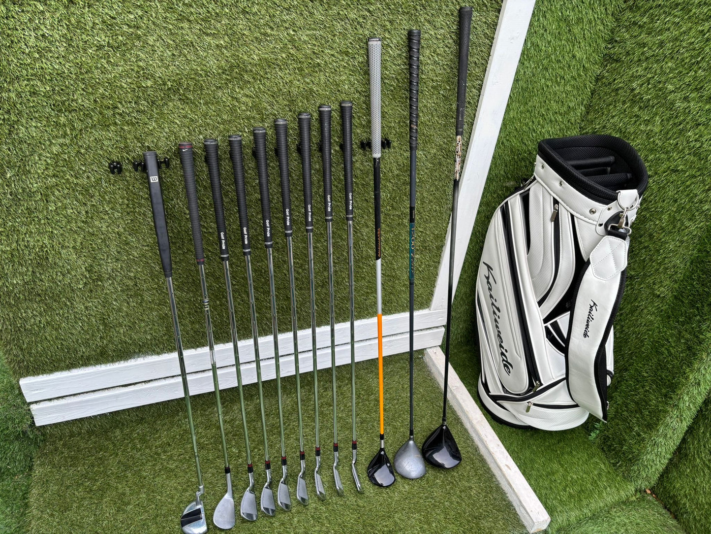 Ben Hogan Apex FTX Forged Irons (4–PW) + Titleist 3 Wood + Drivers + BRAND NEW Bag - Free P&P