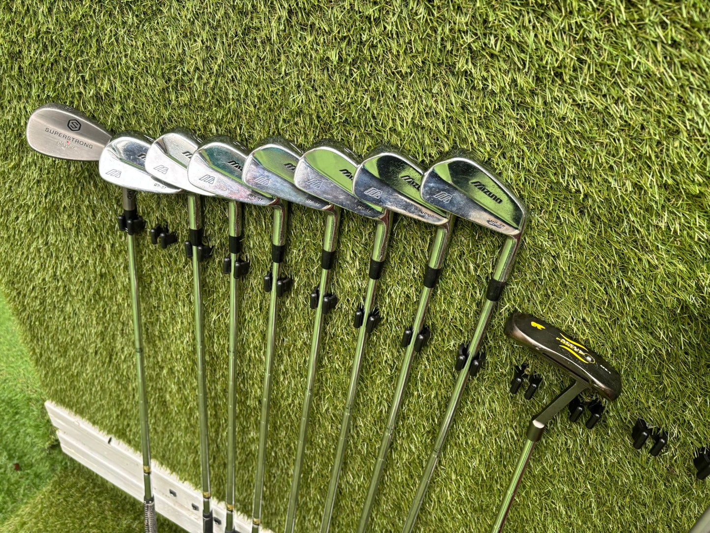 Mizuno MP-37 Forged Irons + PING Rapture Hybrid – Complete 13-Club Golf Set