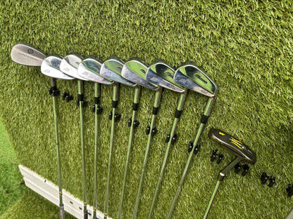 Mizuno MP-37 Forged Irons + PING Rapture Hybrid – Complete 13-Club Golf Set