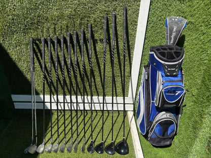 Ben Sayers M7 Golf Set with Matching Woods, Hybrid & Ben Sayers Bag