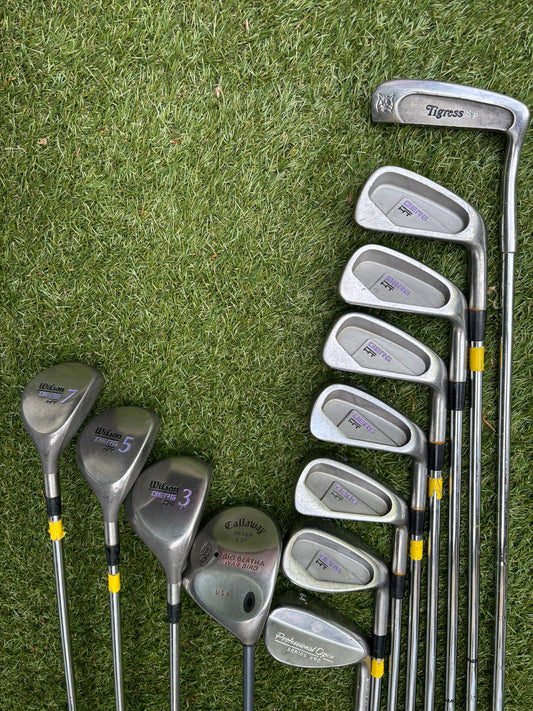 Wilson Berg HT Ladies Golf Set with Callaway Big Bertha War Bird Driver & Cart Bag