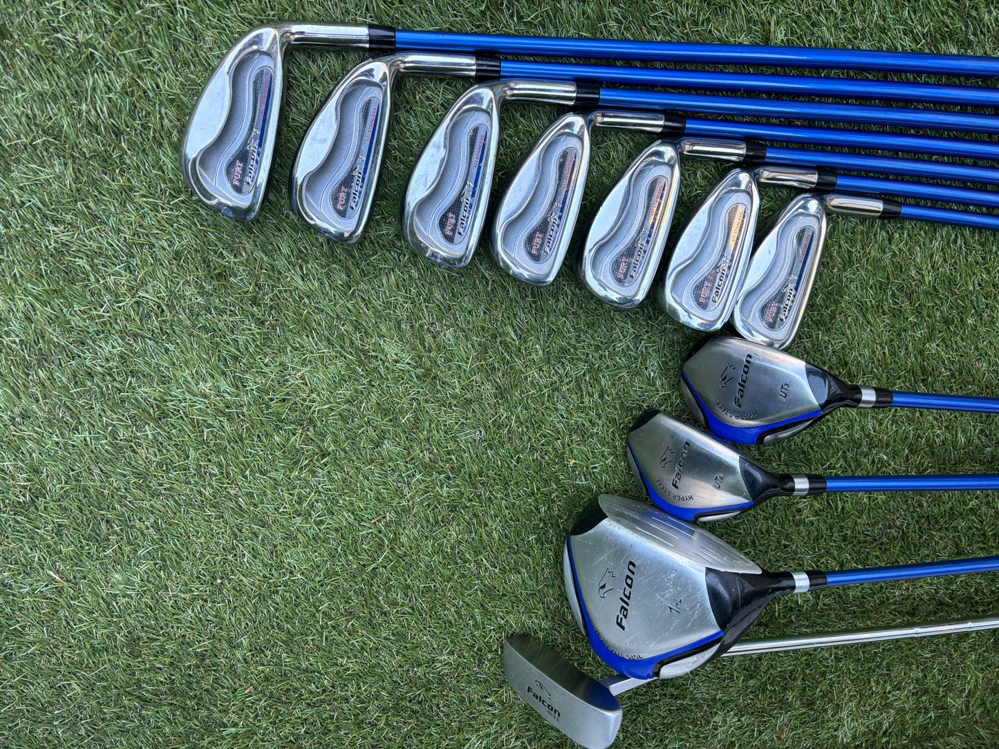 Ladies Falcon Graphite Golf Club Set with Cart Bag