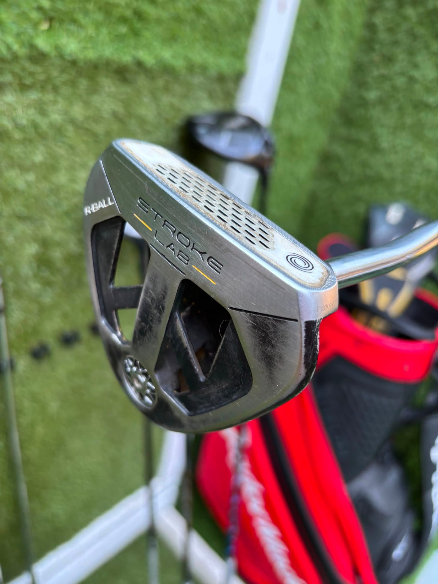 Callaway Apex DCB Irons, Mizuno Driver, Odyssey Lab Putter & TaylorMade Team Tour Cart Bag