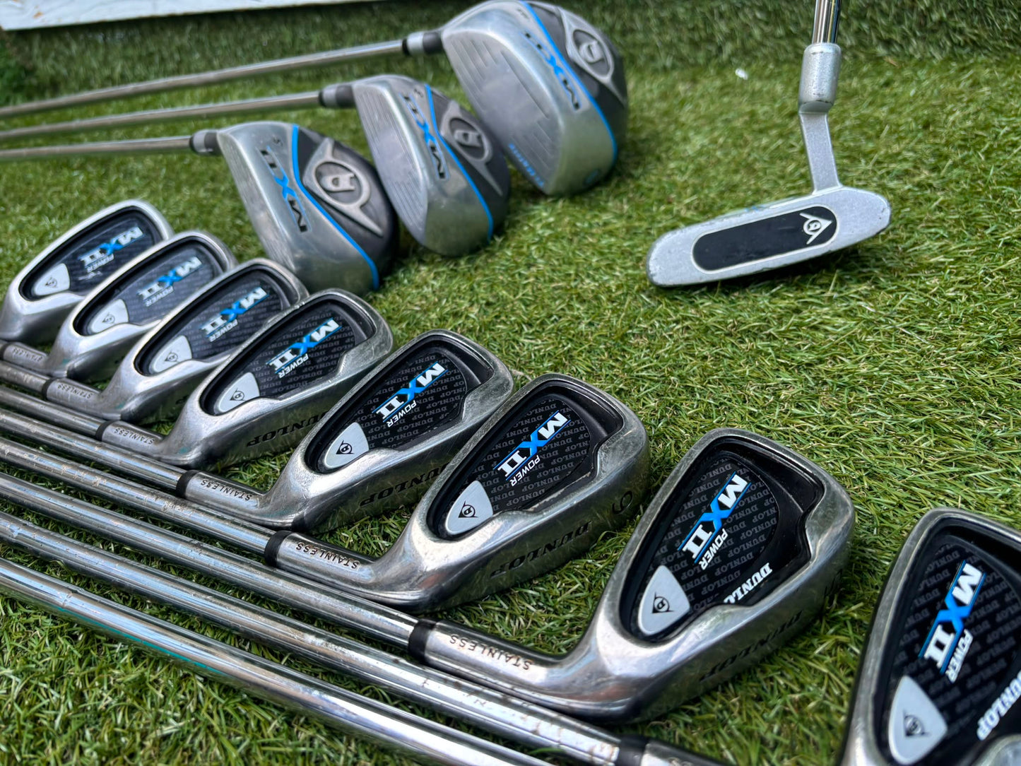 Complete Matching Dunlop MX II Golf Package Set with Stand Bag Free Delivery