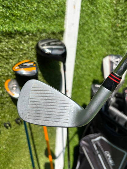 Benross Delta X Irons, Delta Driver, Adams Idea Pro Hybrid, Mizuno M-Craft IV, Vokey SM6 & Greg Norman Cart Bag