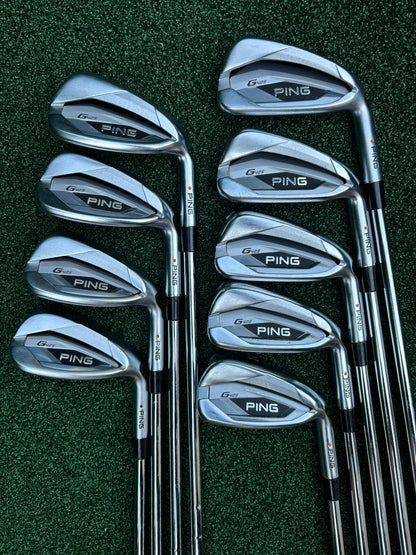 Ping G425 Rare Full 9-Club Iron Set – 4-9, PW, UW & SW + Fast Free Delivery