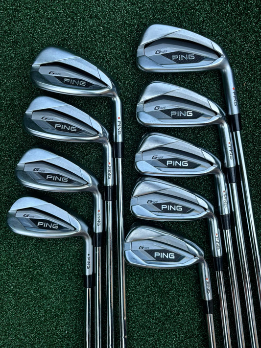 Ping G425 Rare Full 9-Club Iron Set – 4-9, PW, UW & SW + Fast Free Delivery