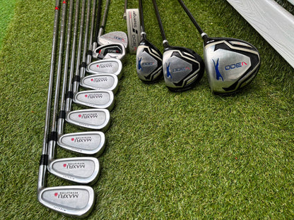 Maxfli Revolution Irons & Slazenger V300 Complete Golf Set