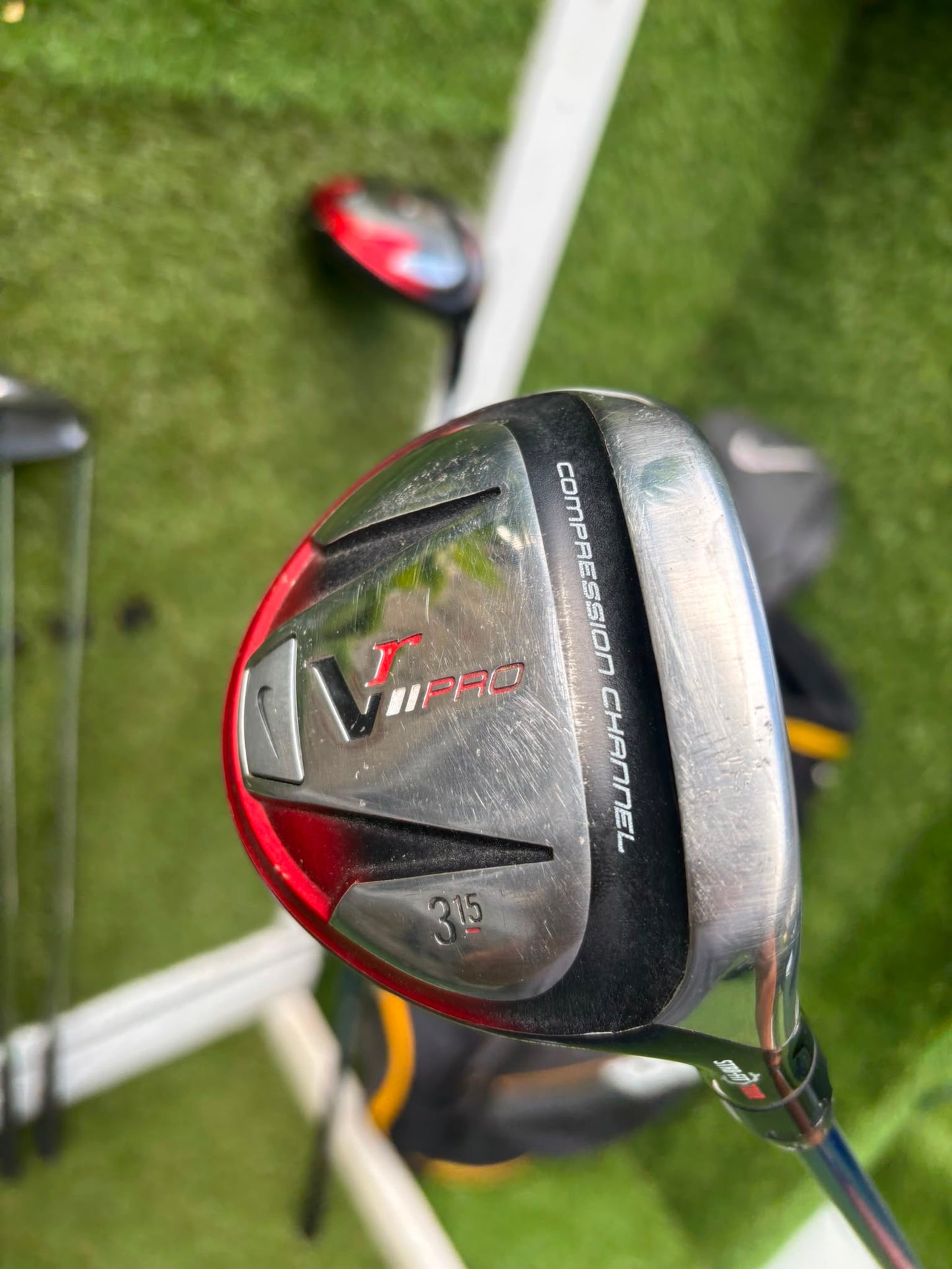 Wilson Deep Red Irons, Nike VR II Pro Woods, Brand New Putter & Wilson Cart Bag