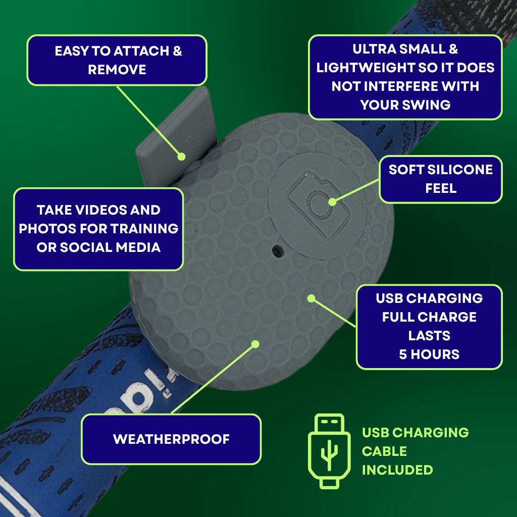 SnapSwing™: The Effortless Golf Swing Recorder & Training Aid