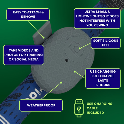 SnapSwing™: The Effortless Golf Swing Recorder & Training Aid