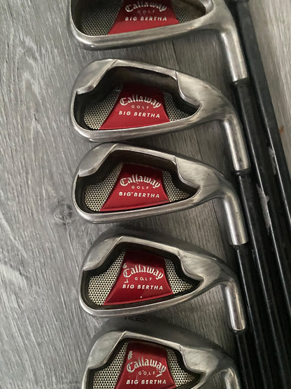 Callaway Big Bertha Irons 2008 Graphite 4-PW RH - Reg Flex