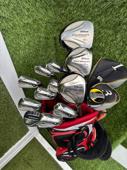 Wilson Fat Shaft Complete Golf Set – 13 Clubs Free Delivery