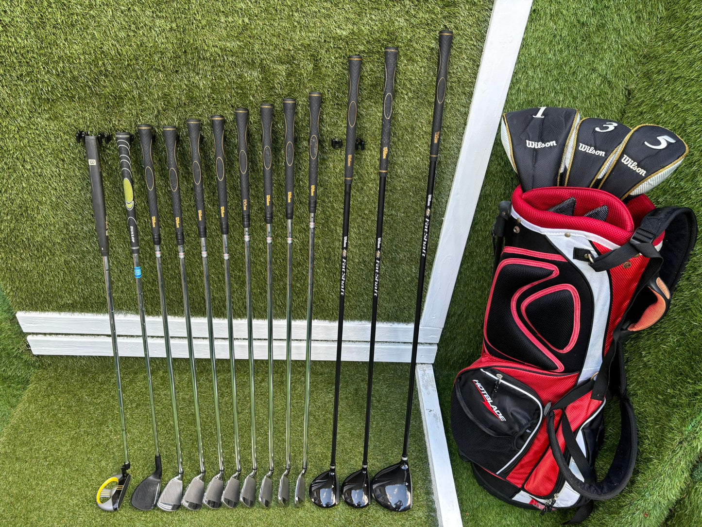 Wilson Fat Shaft Complete Golf Set – 13 Clubs Free Delivery