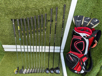 Wilson Fat Shaft Complete Golf Set – 13 Clubs Free Delivery