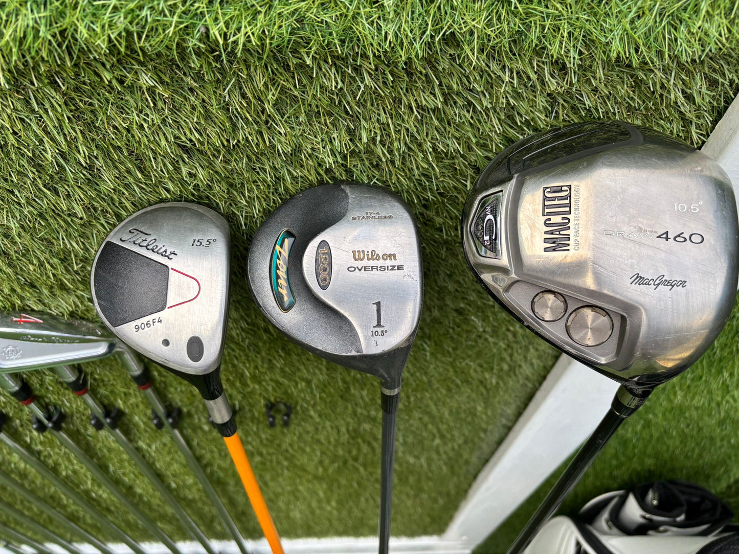 Ben Hogan Apex FTX Forged Irons (4–PW) + Titleist 3 Wood + Drivers + BRAND NEW Bag - Free P&P