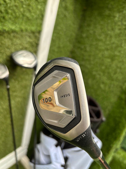 Inesis 100 Golf Set with Matching Woods, Cleveland 56° Wedge & Inesis Light Stand Bag