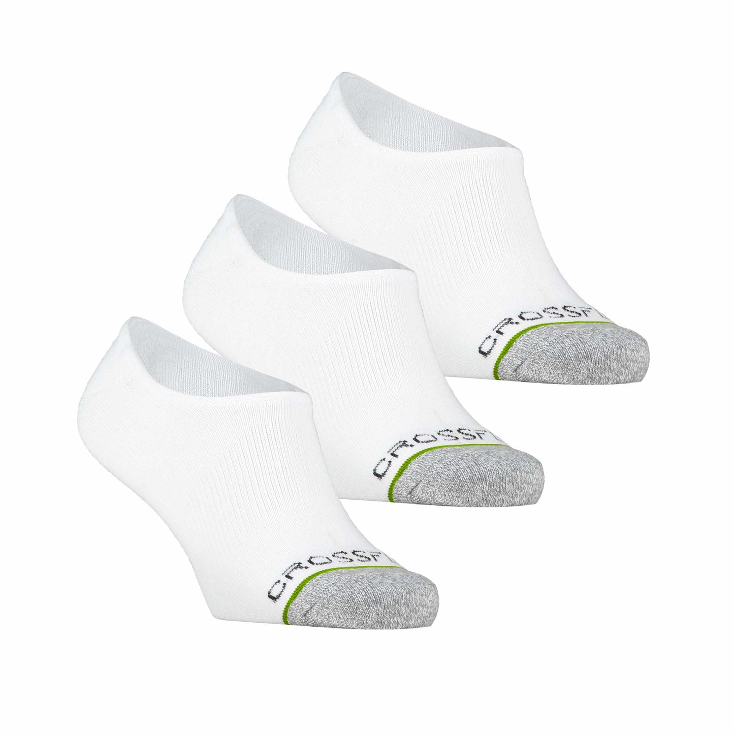 3-pack: Original Men's No Show Socks - White